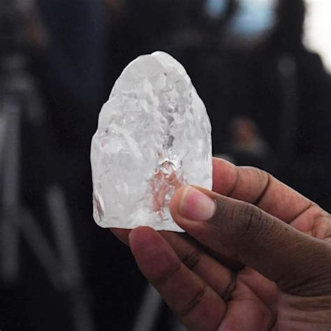 Worldʼs ʼthird Largestʼ Diamond Weighing 1098 Carat Found In Botswana