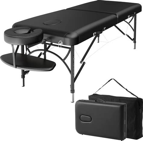 cloris 84 professional massage table portable 2 folding lightweight facial solon spa tattoo bed