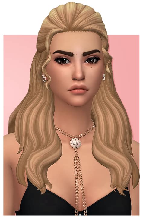 Nina Hair Aharris00britney On Patreon Sims 4 Sims Sims 4 Characters