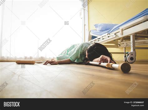 Female Patient Fell On Image And Photo Free Trial Bigstock