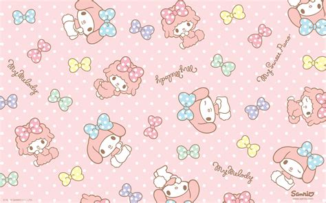 my melody and hello kitty wallpaper
