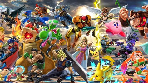 Super Smash Bros Ultimate Wallpapers Wallpaper Cave