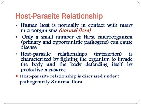 Ppt Host Parasite Relationship Powerpoint Presentation Free Download Id 9413722