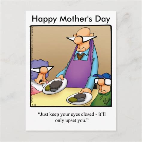 Funny Mothers Day Humor Postcard