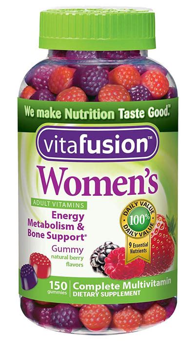 Vitafusion Womens Gummy Multivitamin Supplement Review