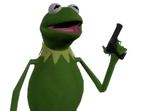 Kermit Gun Meme