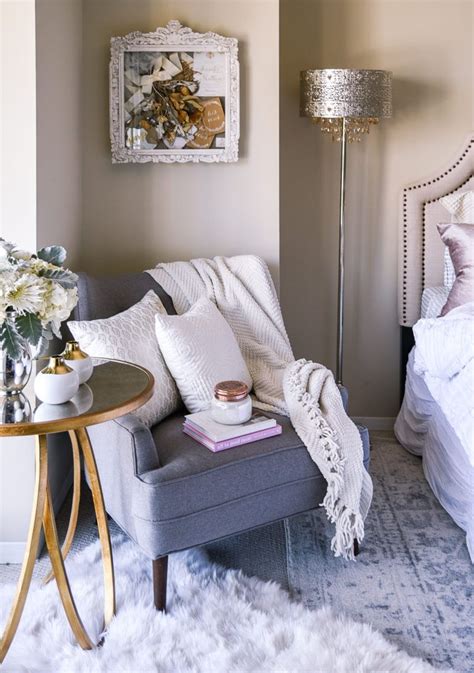 How To Style A Cozy Corner Corner Chair Bedroom Bedroom Corner