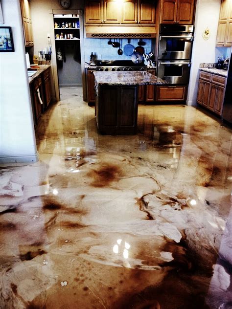 Maybe you would like to learn more about one of these? use countertop epoxy on the floor | Concrete stained floors