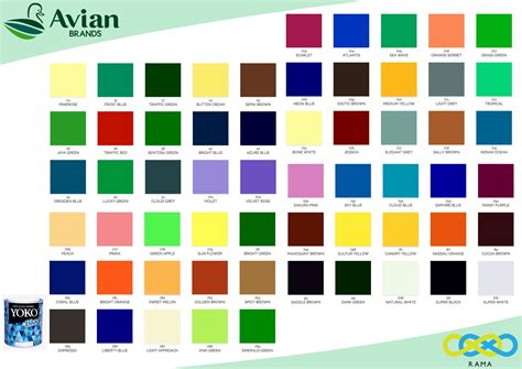 Oplos cat tembok avitex bisa 170 warna dengan mesin avian brands sekarang mau pilih gak pusing lagi nih mau warna apa. Inspirasi 46+ Kartu Warna Cat Tembok Decolith
