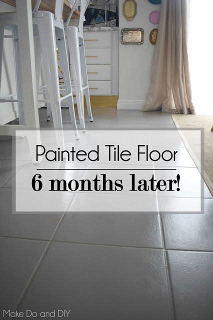 You can paint over ceramic tile walls in a bathroom, but you will lose some of the interesting characteristics of tile since the grout lines will be the amber, yes, you can paint bathroom wall tile with good results if you follow the procedure outlined in the article above. painted tile floor update-six months later | Painting tile ...