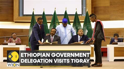 Ethiopian Government Delegation Visits Tigray After The Peace Agreement