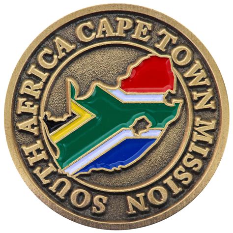South Africa Cape Town Commemorative Mission Pin