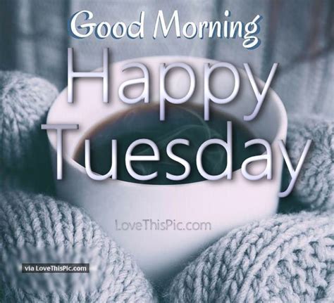 Winter Good Morning Happy Tuesday Quote Pictures Photos And Images