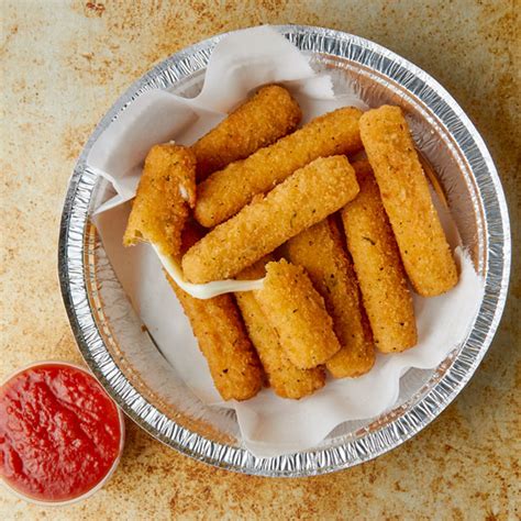 A small proportion of chicken sold in our other restaurants may also be halal. Mozzarella Sticks (6) - Burtonsville