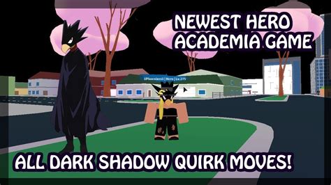 My Hero Academia Plus Ultra Dark Shadow All Abilities Level 275 Youtube
