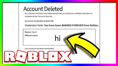 Rich Roblox Accounts That Are Banned Forever Youtube