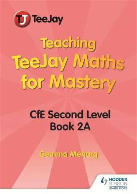 Teaching Teejay Maths For Mastery Cfe Second Level Book 2 A Buy