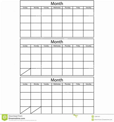 3 Month Printable Calendar Printable World Holiday
