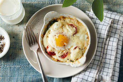 Creamy Baked Eggs Recipe Baked Eggs Food Recipes Food 52