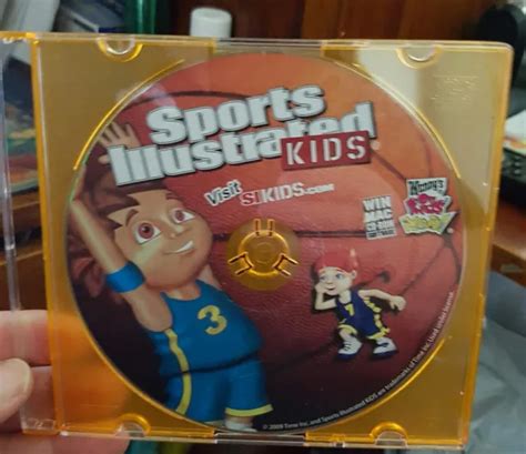 2009 Wendys Sports Illustrated Kids Baseball Cd Rom Windows Macintosh
