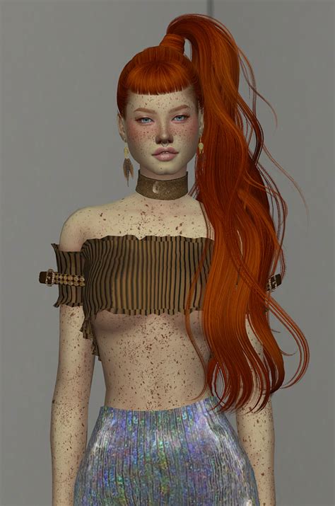 Sims4sisters — Redheadsims Cc Newsea Bornthisway Hair