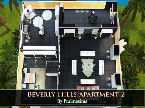 The Sims Resource Beverly Hills Apartment 2