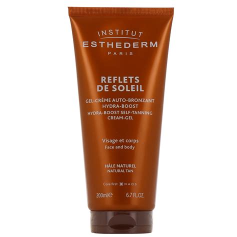 Esthederm Gel Crème Autobronzant Reflets De Soleil Hâle Doré 7 Jours