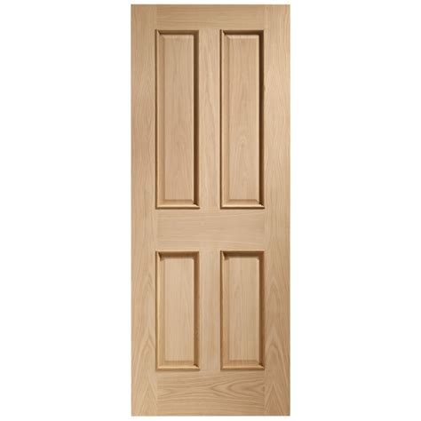 Xl Joinery Victorian 4 Panel With Raised Mouldings Internal Oak Door