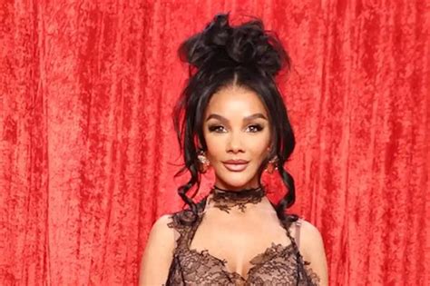 Hollyoaks Chelsee Healey Wows In Sheer Lace Corset Dress At British