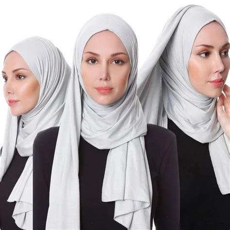 cotton jersey scarf hijab shawl scarf muslim jersey women jersey