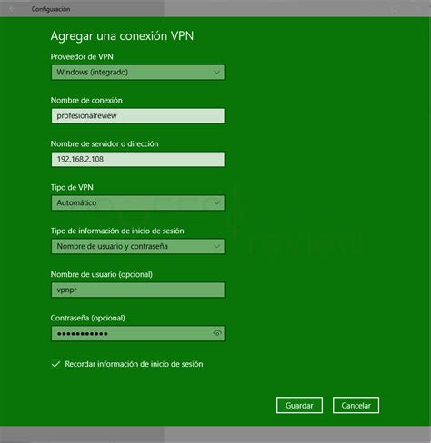 Cómo Crear Vpn En Windows 10