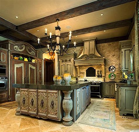 75 Best Old World Kitchens Images On Pinterest Country Kitchens