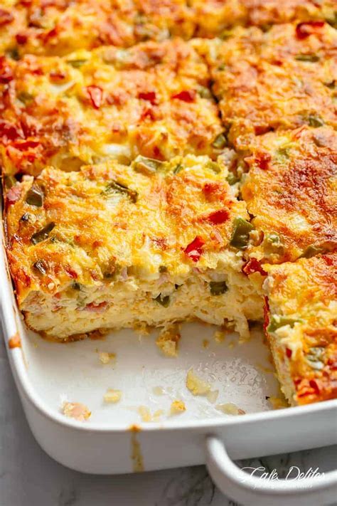 Apr 09, 2020 · this egg casserole can be prepared in advance, which makes it perfect for christmas morning. Breakfast Casserole with Bacon or Sausage - Cafe Delites