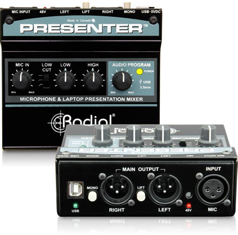 Radial Engineering Presenter Accessories Professional Audio Design Inc