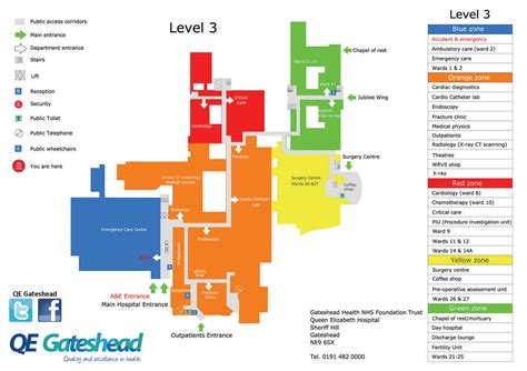 Makoanyane military hospital maseru, lesotho coordinate: Queen Elizabeth Hospital Gateshead NE9 6SX