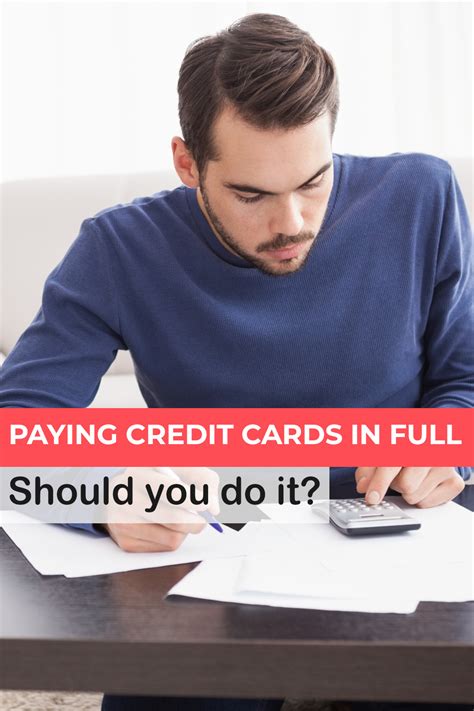The Pros And Cons Of Paying Off Credit Cards In Full Sasha Yanshin