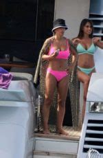 ANTONELA ROCCUZZO In Bikini At A Yacht In Spain 07 23 2020 HawtCelebs