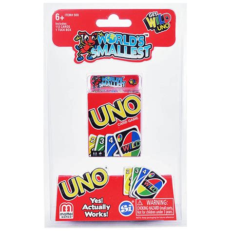 Worlds Smallest Game - Uno | London Drugs