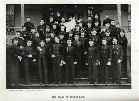 United States Naval Academy Class Of 1894 From The 1894 Lucky Bag Usna