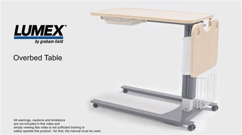 Lumex® Overbed Table Youtube