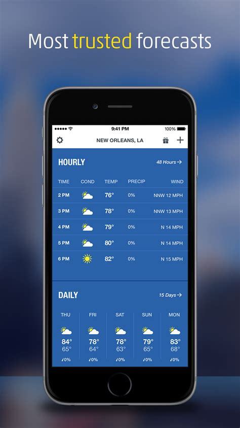 The Weather Channel App Gets Dynamic Home Screen Morning Show 15 Day