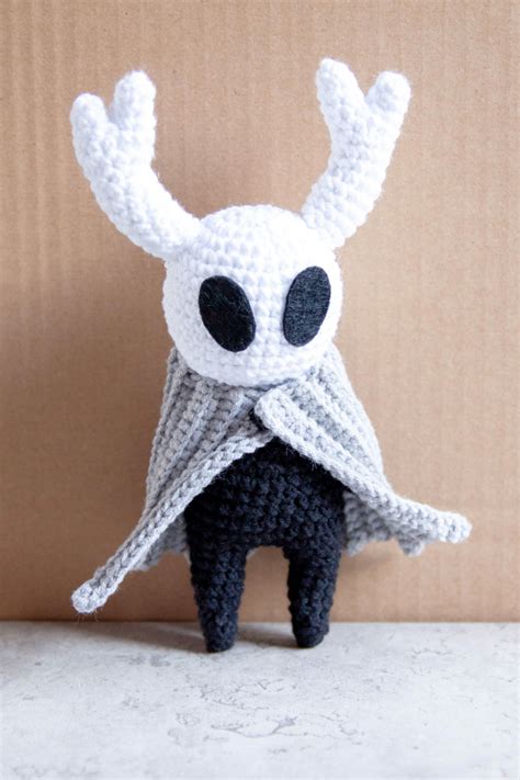 Hollow Knight Amigurumi Crochet Pattern T Gamer Game Idea Tiny