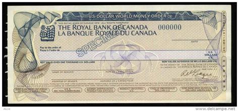 Royal Bank Of Canada Money Order
