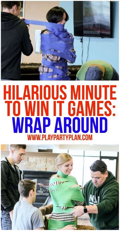 11 ridiculously fun minute to win it games for groups of all ages playparty