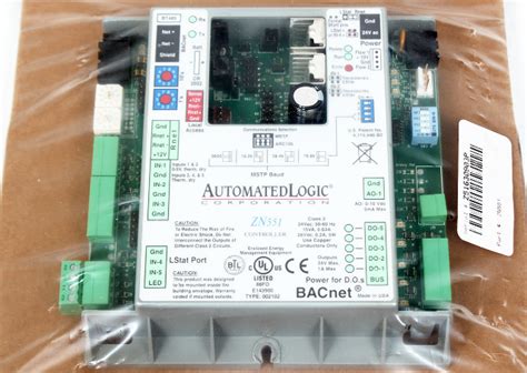 Automated Logic Zn551 Bacnet Zone Controller Control Module New