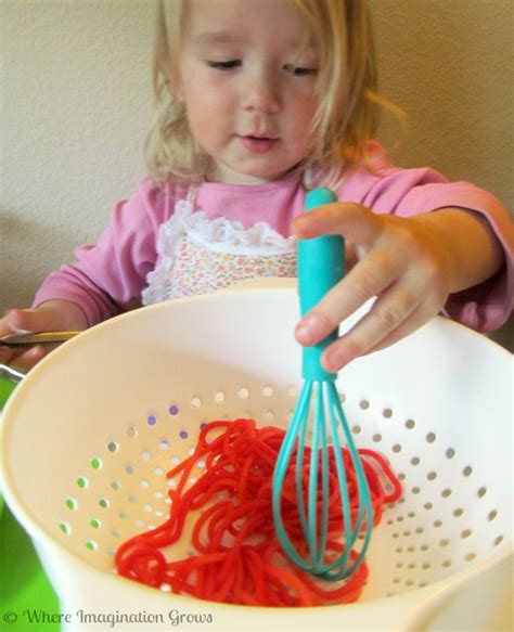 Dramatic Play: Spaghetti Shop for Kids - Where Imagination ...