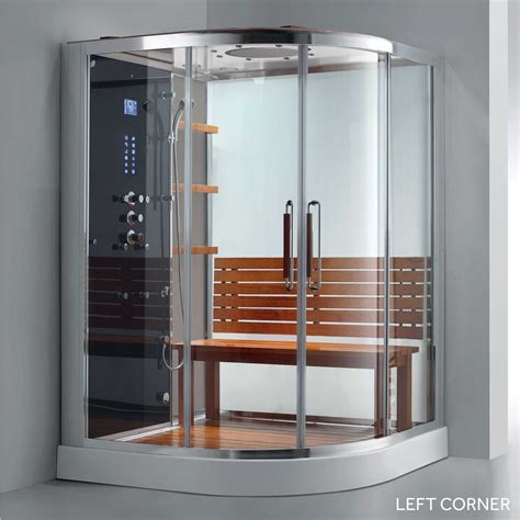 59 x 59 frewin corner steam shower enclosure glass shower enclosures corner shower