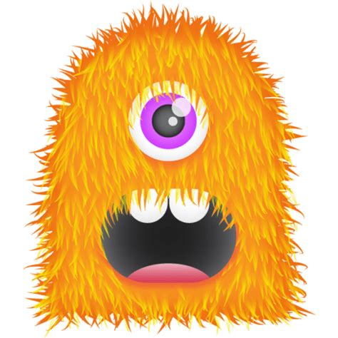 Orange Monster Icon Monster Iconset Spoongraphics