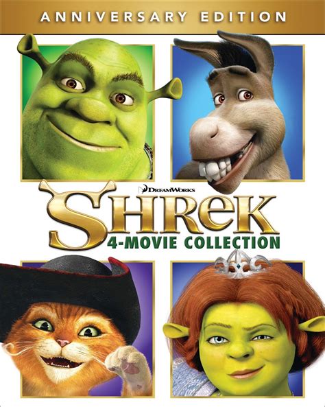 Shrek 4 Movie Collection Blu Ray 4 Discs Best Buy