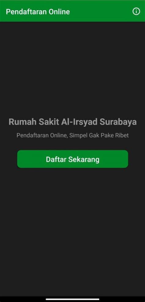 Cara Melakukan Pendaftaran Online Pasien Melalui Mobile App Rs Al Irsyad Surabaya
